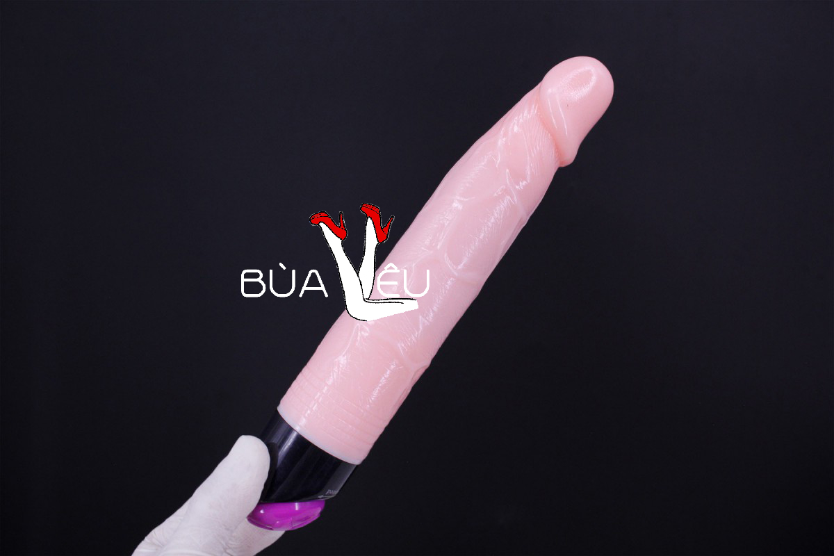 Dương vật giả rung ngoáy silicon giống thật