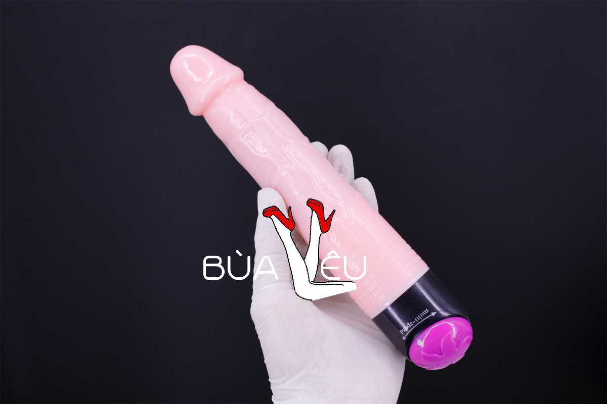 Dương vật giả rung ngoáy silicon giống thật