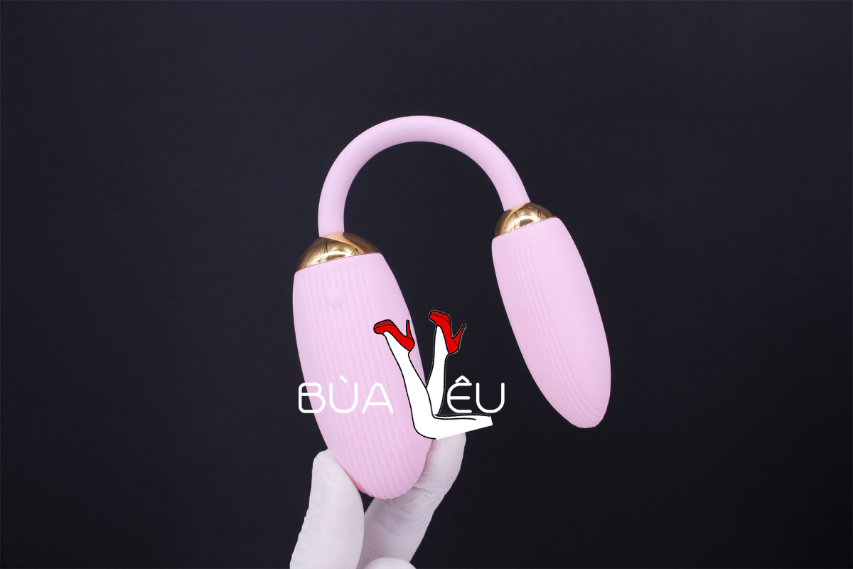 Trứng rung 2 đầu Ankni điều khiển từ xa