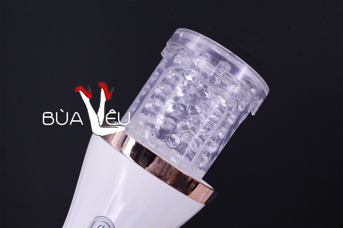 Máy thủ dâm âm đạo giả tự động rung xoay