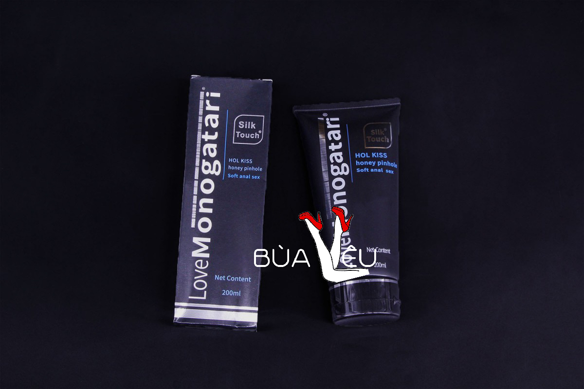 Gel bôi trơn âm đạo, hậu môn Monogatari