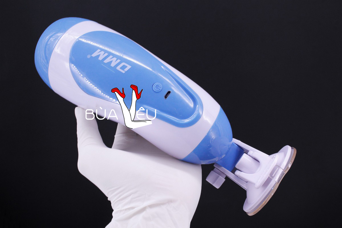 Âm đạo giả cup DMM Touch 2 có đế rung rên pin sạc
