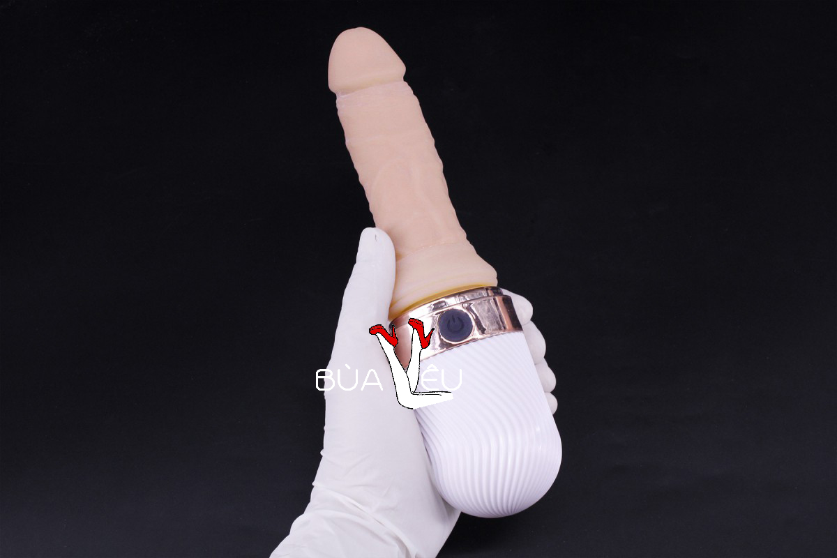 Dương vật giả tự động Sex Massage 7 chế độ rung thụt