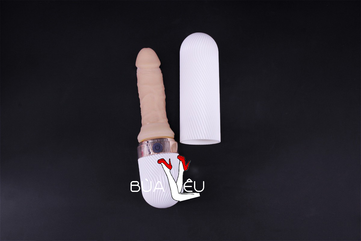 Dương vật giả tự động Sex Massage 7 chế độ rung thụt