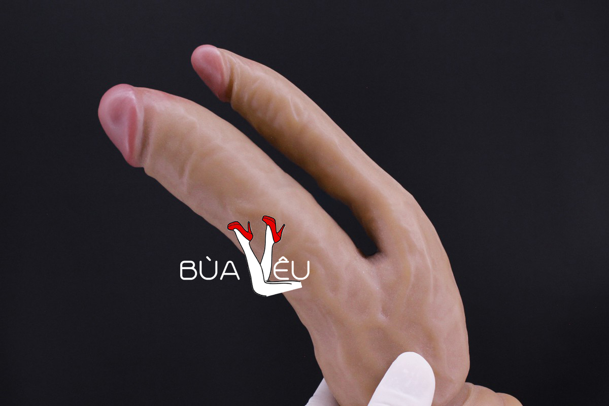 Dương vật giả có đế 2 đầu kích thích