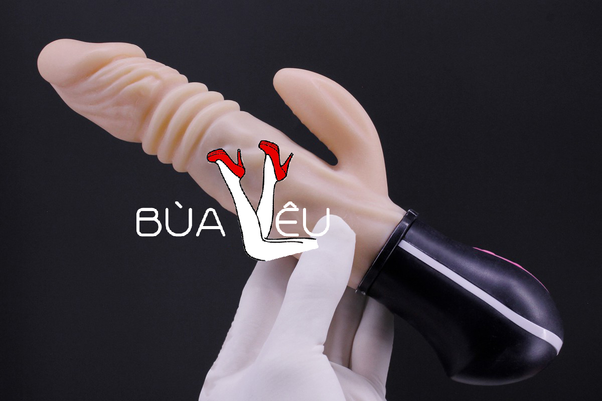 Dương vật giả rung-thụt-phát nhiệt XINV XL-917 phát nhiệt pin sạc