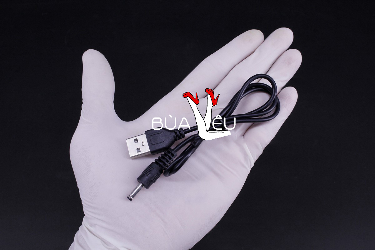 Máy mát xa tình yêu rung 2 đầu Double End ấm nóng pin sạc