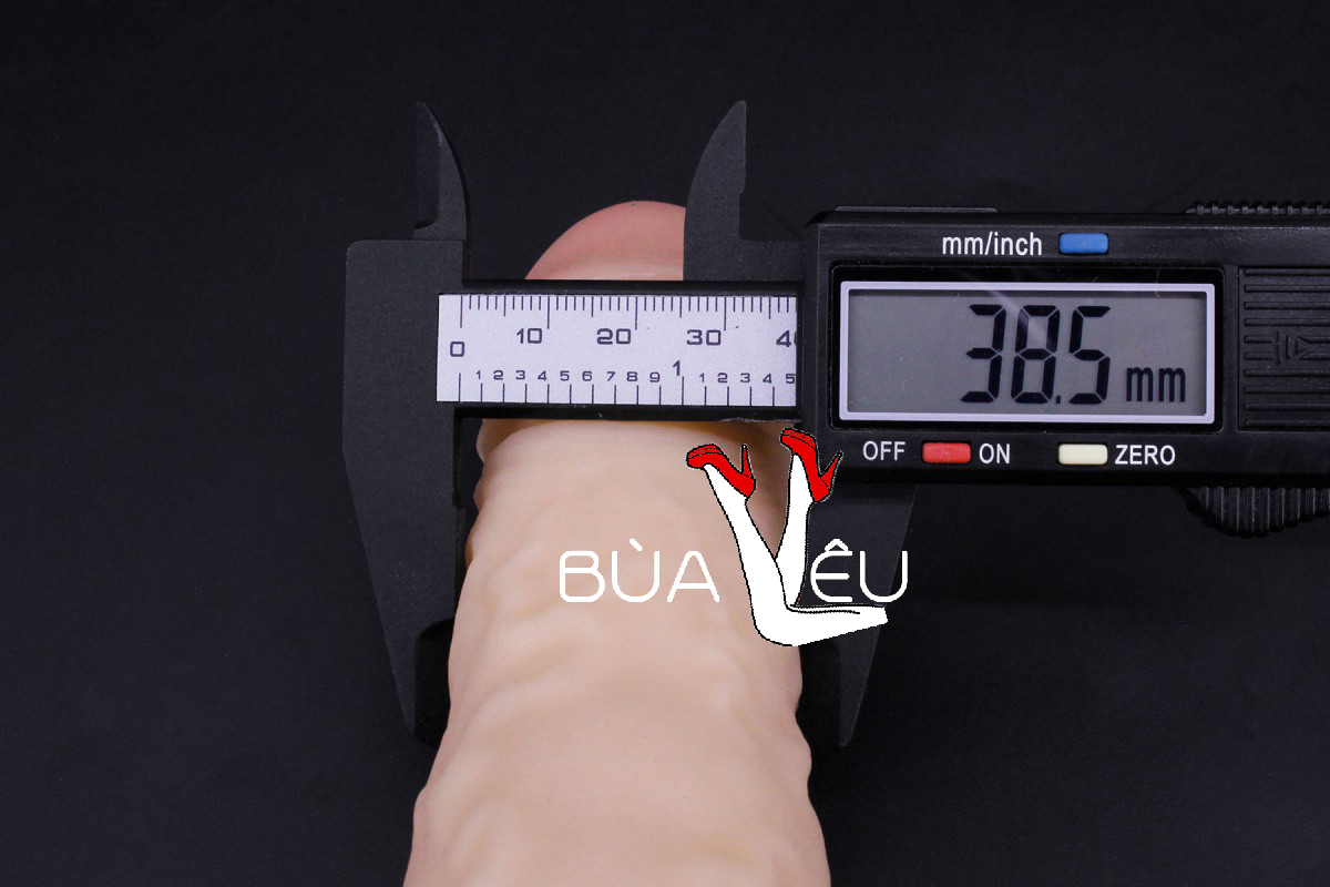 Dương vật giả có đế rung Lovetoy 9.5inch