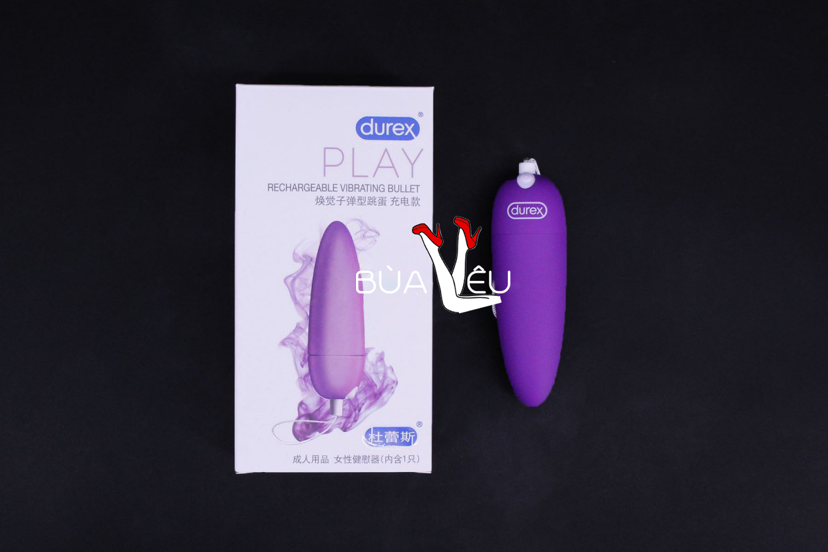 Trứng rung tình yêu pin sạc Durex S-VIBE