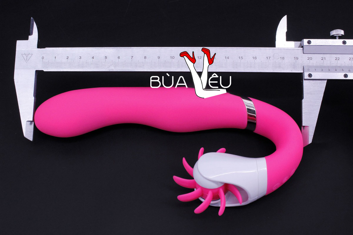 Lưỡi xoay rung massage phát nhiệt Dave CHI