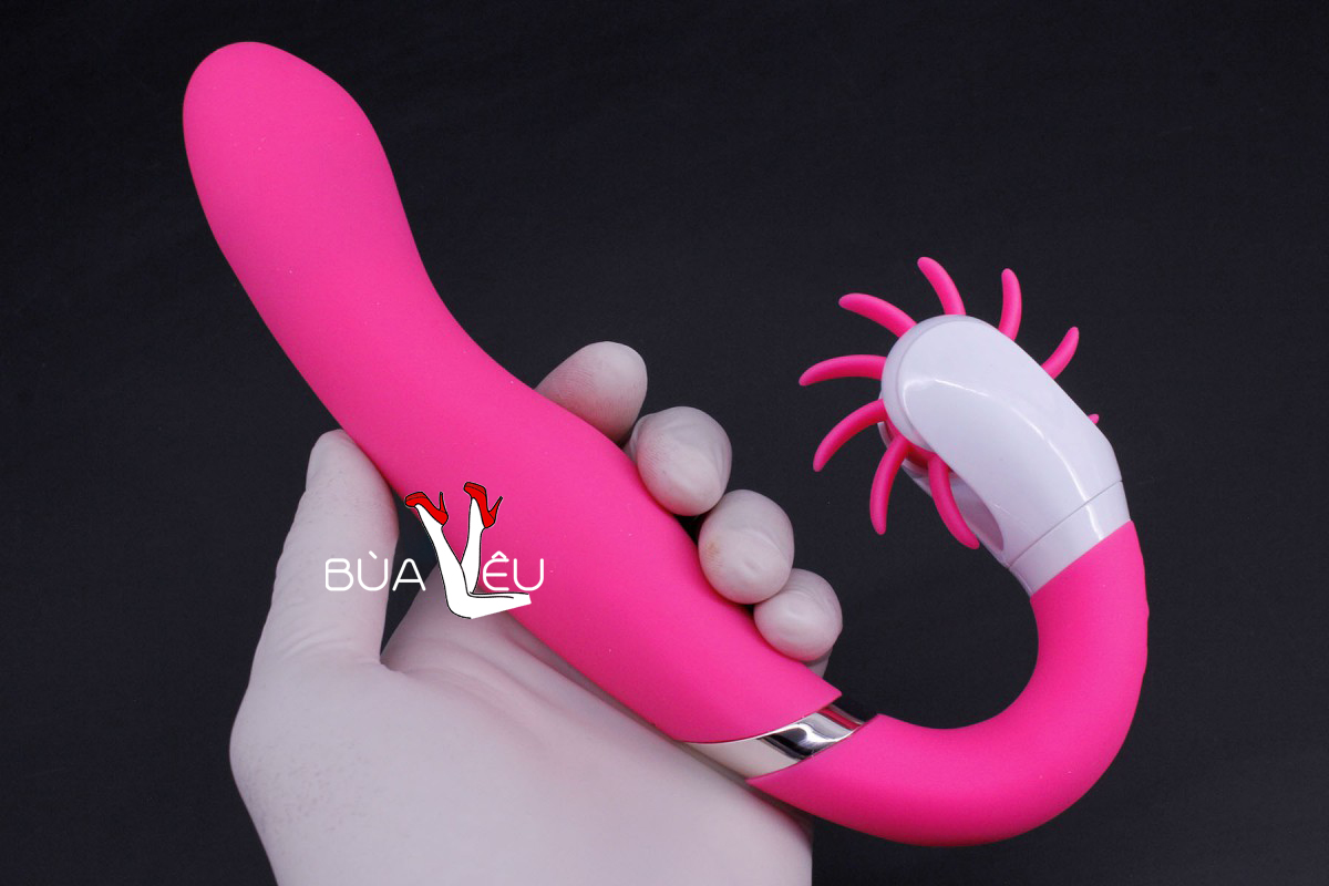 Lưỡi xoay rung massage phát nhiệt Dave CHI