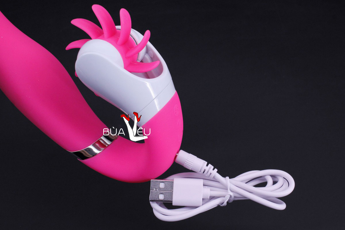 Lưỡi xoay rung massage phát nhiệt Dave CHI