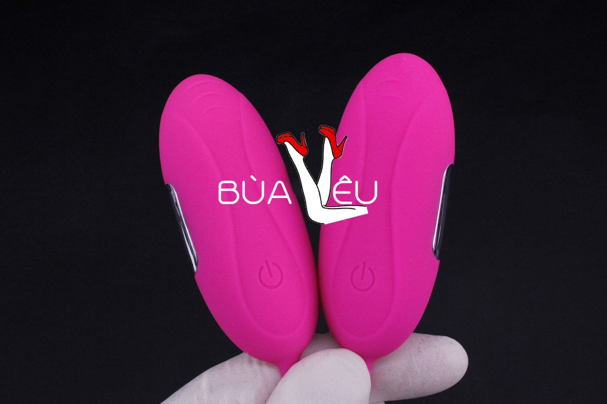 Trứng rung tình yêu 2 đầu Aphojoy pin sạc