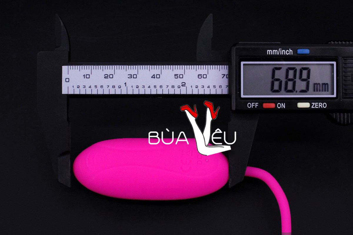 Trứng rung tình yêu 2 đầu Aphojoy pin sạc