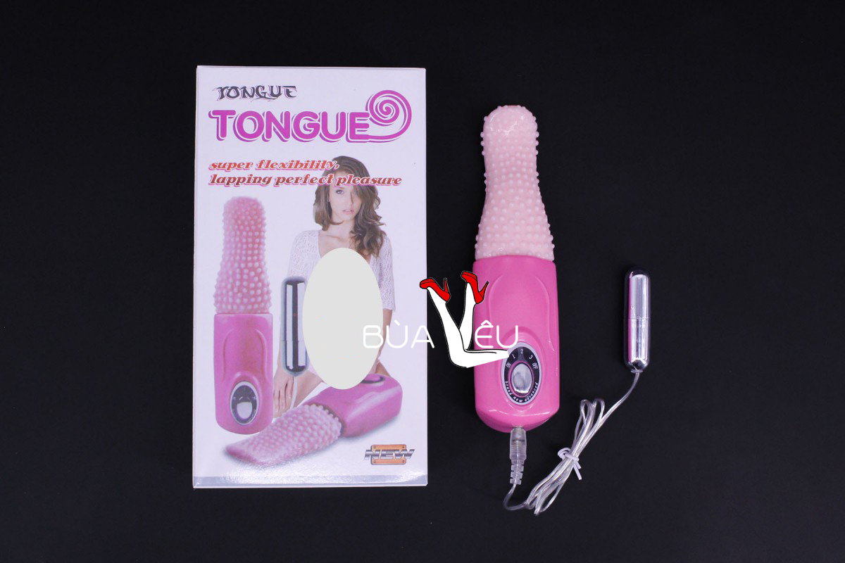 Lưỡi mát xa dạo đầu Kèm trứng rung Tongue