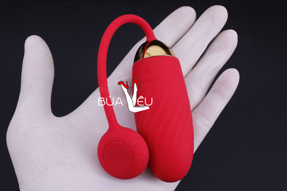 Trứng rung tình yêu pin sạc Svakom Ella điều khiển Smartphone hàng USA