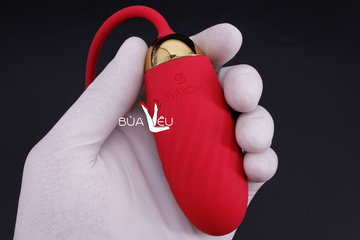 Trứng rung tình yêu pin sạc Svakom Ella điều khiển Smartphone hàng USA