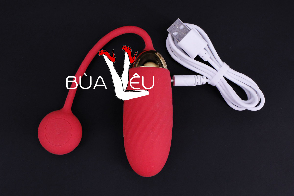 Trứng rung tình yêu pin sạc Svakom Ella điều khiển Smartphone hàng USA