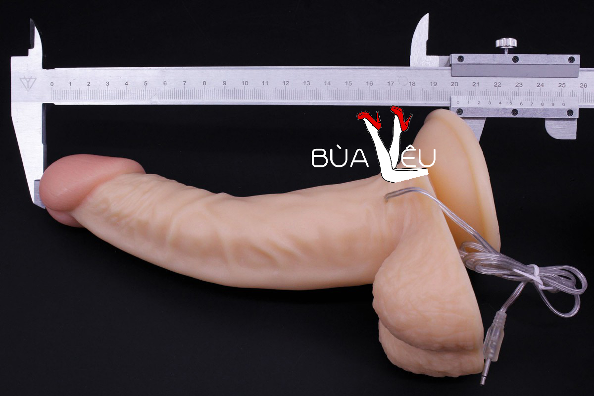Dương vật giả có đế Lovetoy Real Extreme 8.5inch có rung