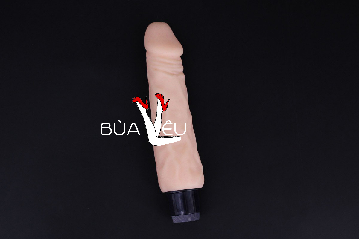 Dương vật giả silicon thẳng Lovetoy Real Feel 9inch
