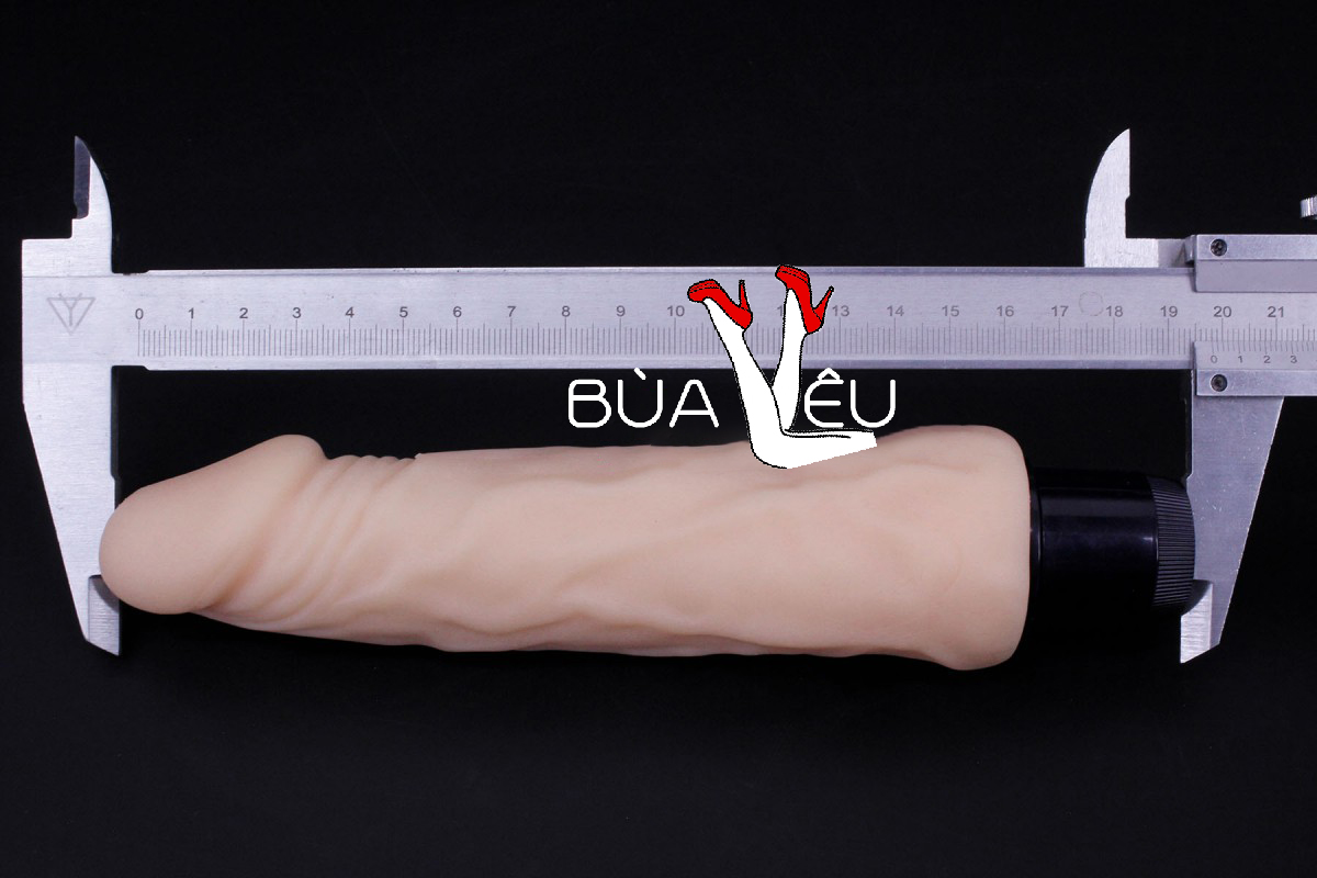 Dương vật giả silicon thẳng Lovetoy Real Feel 9inch