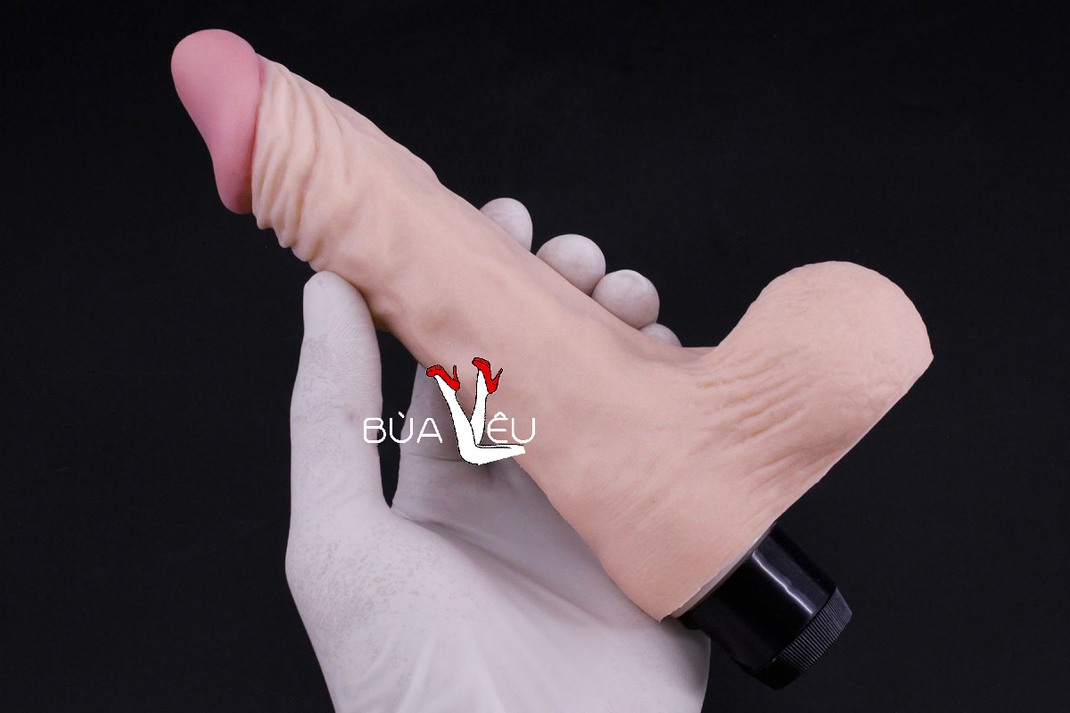 Dương vật giả Lovetoy Real Feel 8 inch có bìu