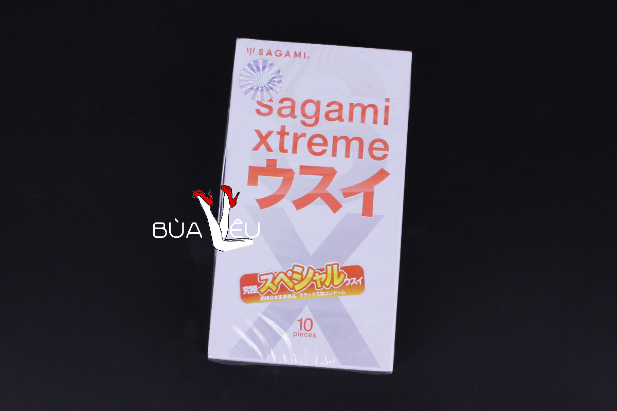 Bao cao su Sagami hộp 10 bao