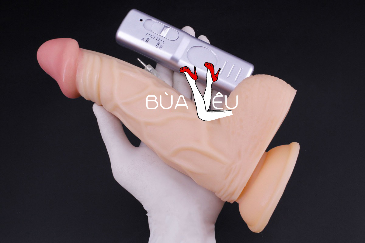 Dương vật giả có đế Lovetoy 9 inch kích thước dương vật châu Âu
