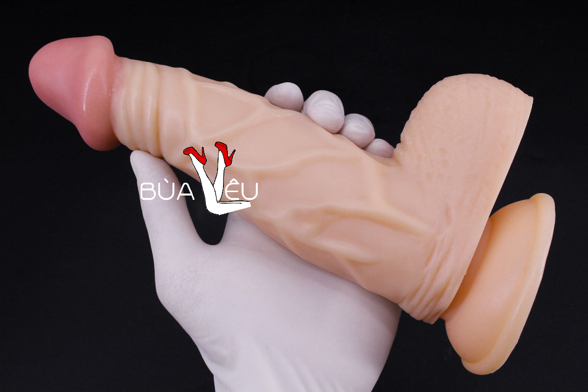 Dương vật giả có đế Lovetoy 9 inch kích thước dương vật châu Âu