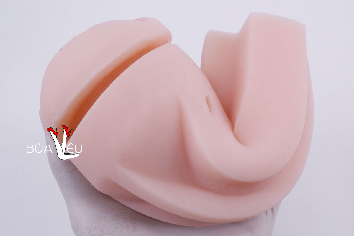 Âm đạo giả đèn pin Pink Pussy có rung