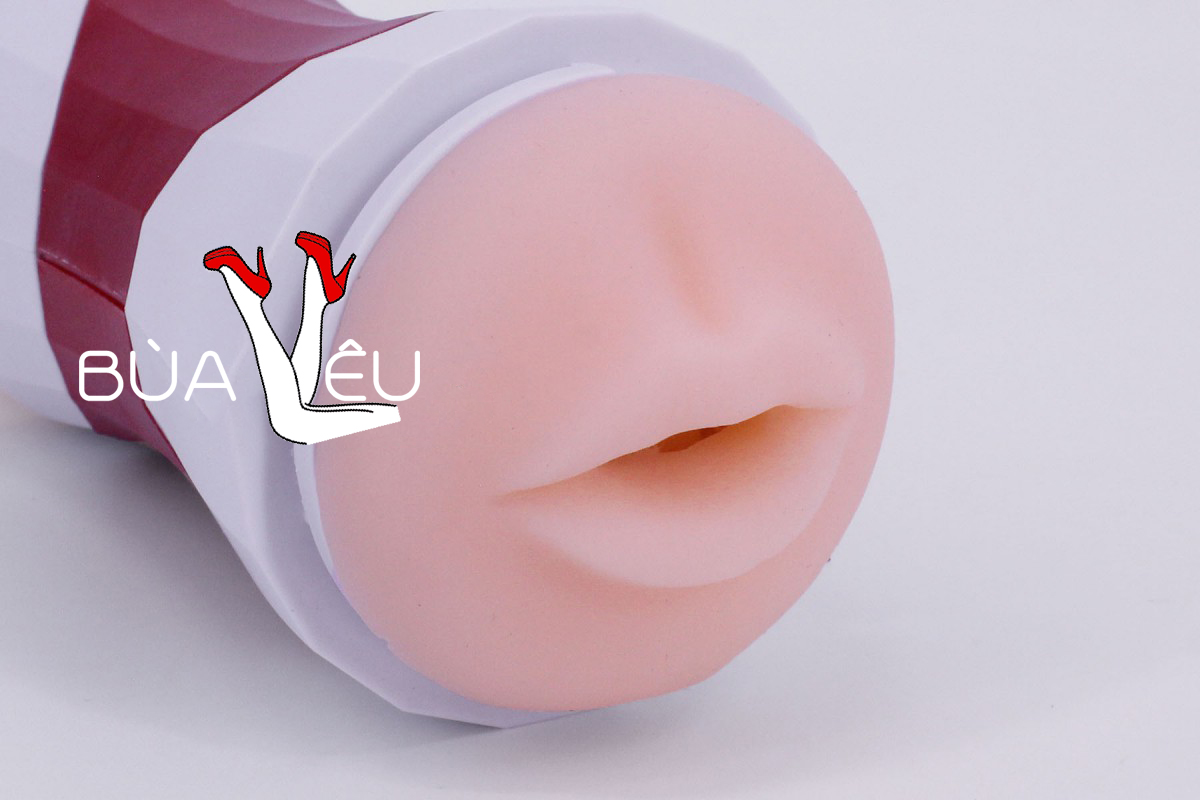 Âm đạo giả cốc Double Head 2 đầu âm đạo và miệng silicon không rung