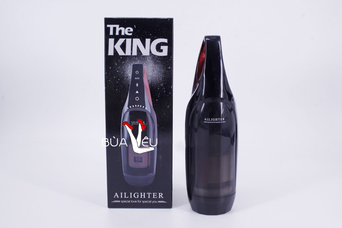 Âm đạo giả rung, xoay thụt tự động The King