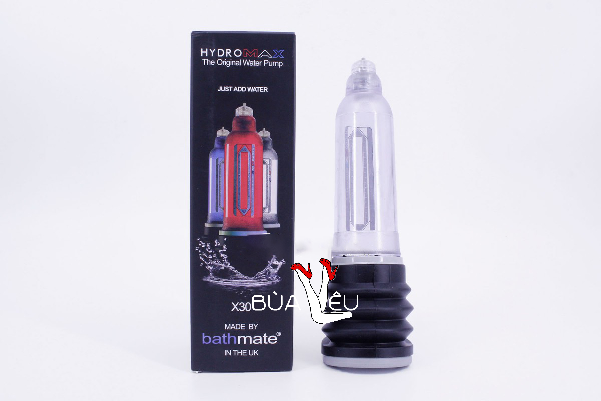 Máy tập dương vật Bathmate Hydromax X30 sử dụng dưới nước