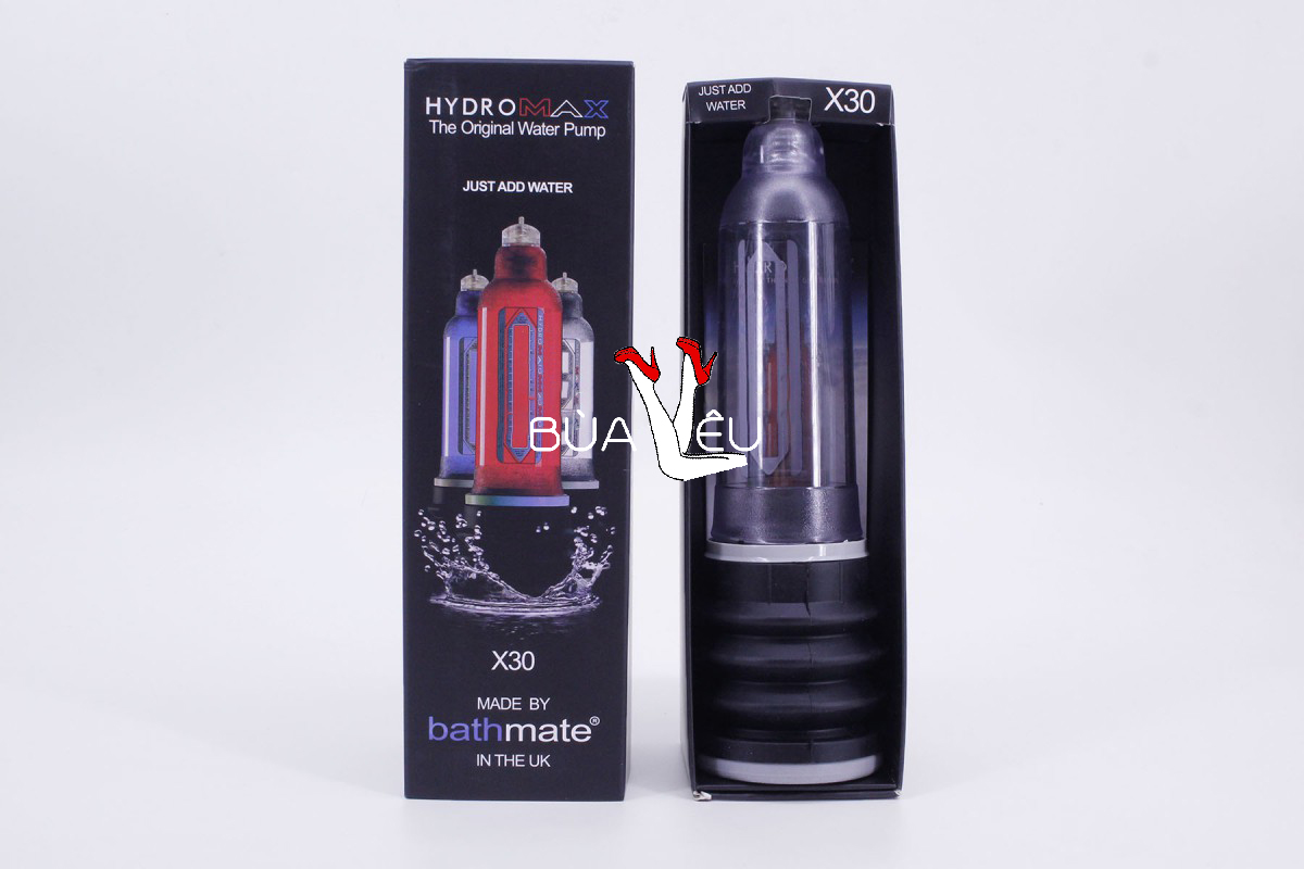 Máy tập dương vật Bathmate Hydromax X30 sử dụng dưới nước