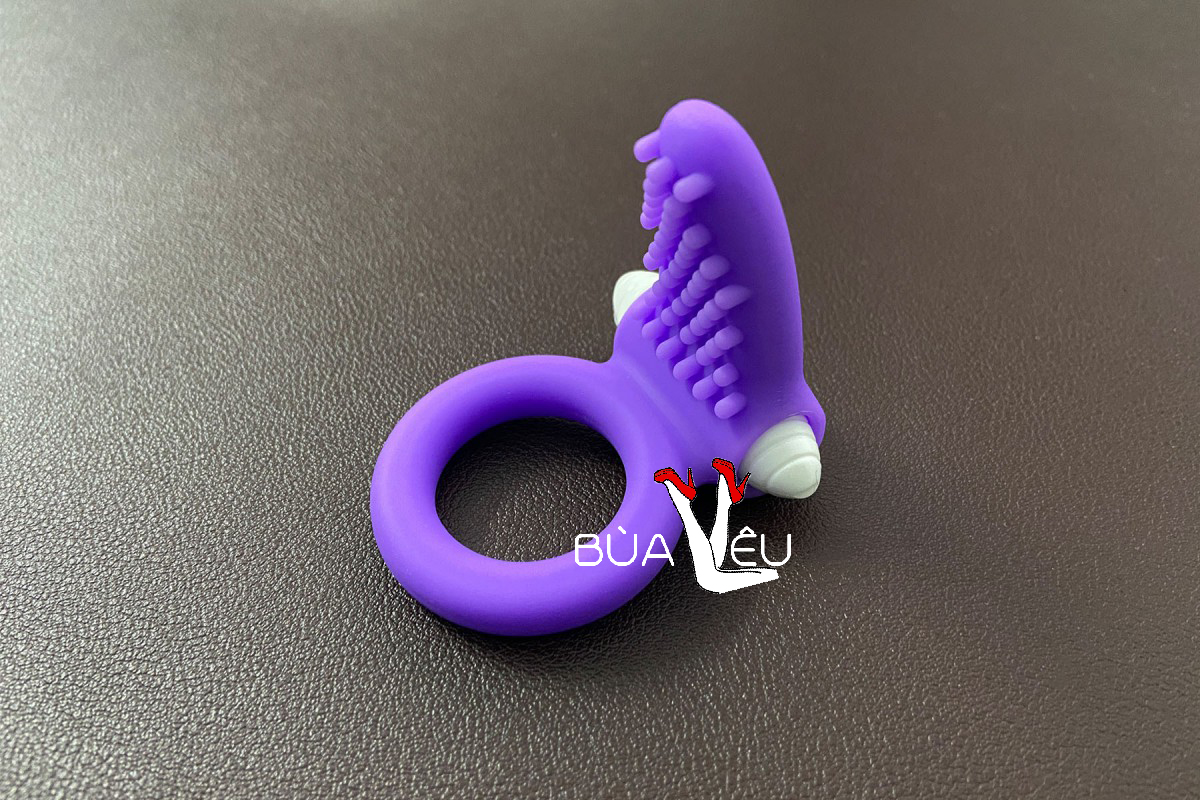 Vòng đeo dương vật rung lưỡi liếm