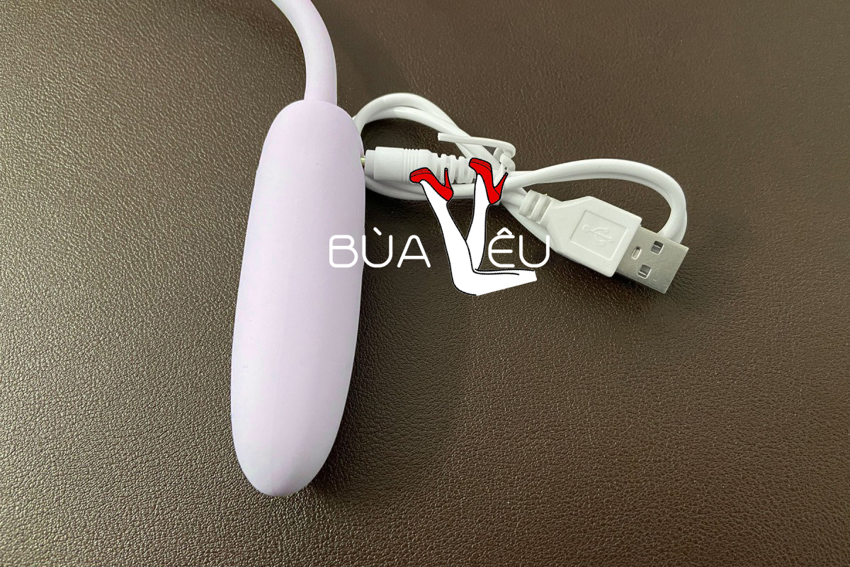 Trứng rung sạc siêu nhỏ kích thích 2 đầu âm đạo và hậu môn