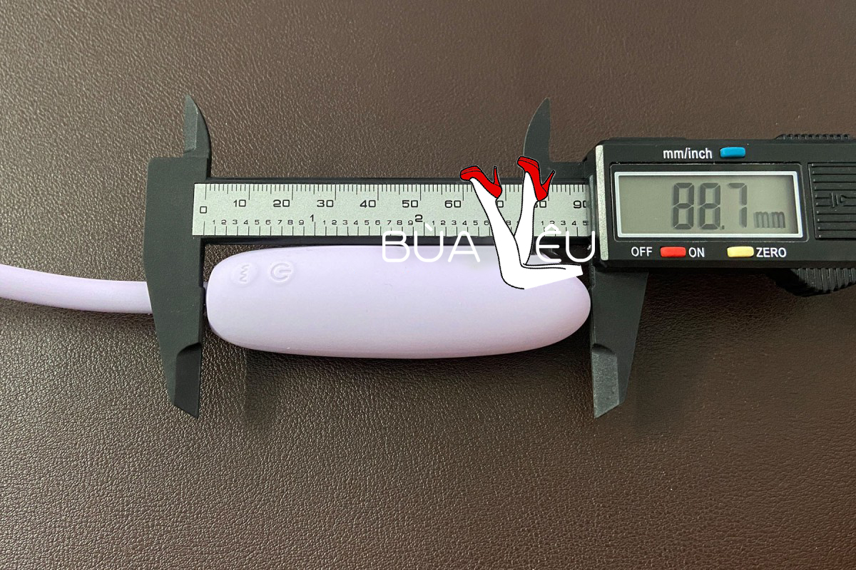 Trứng rung sạc siêu nhỏ kích thích 2 đầu âm đạo và hậu môn