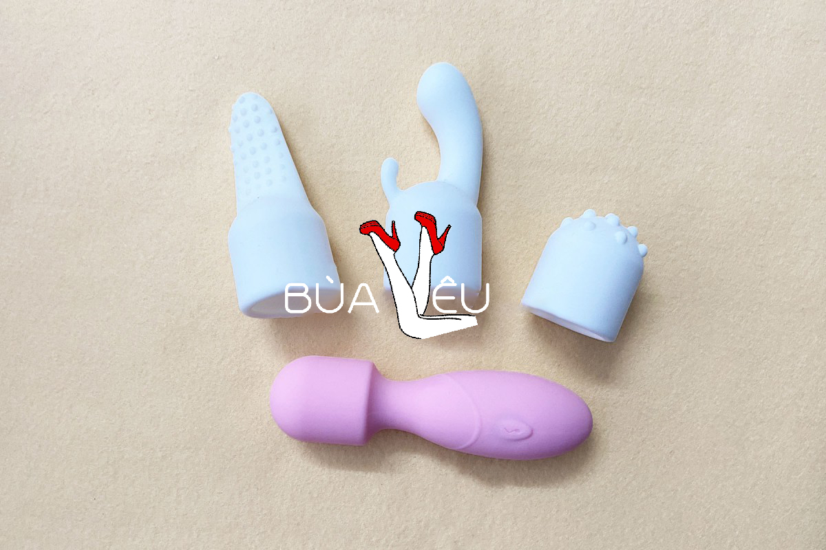 Mát xa điểm G mini 3 đầu nhỏ gọn pin sạc