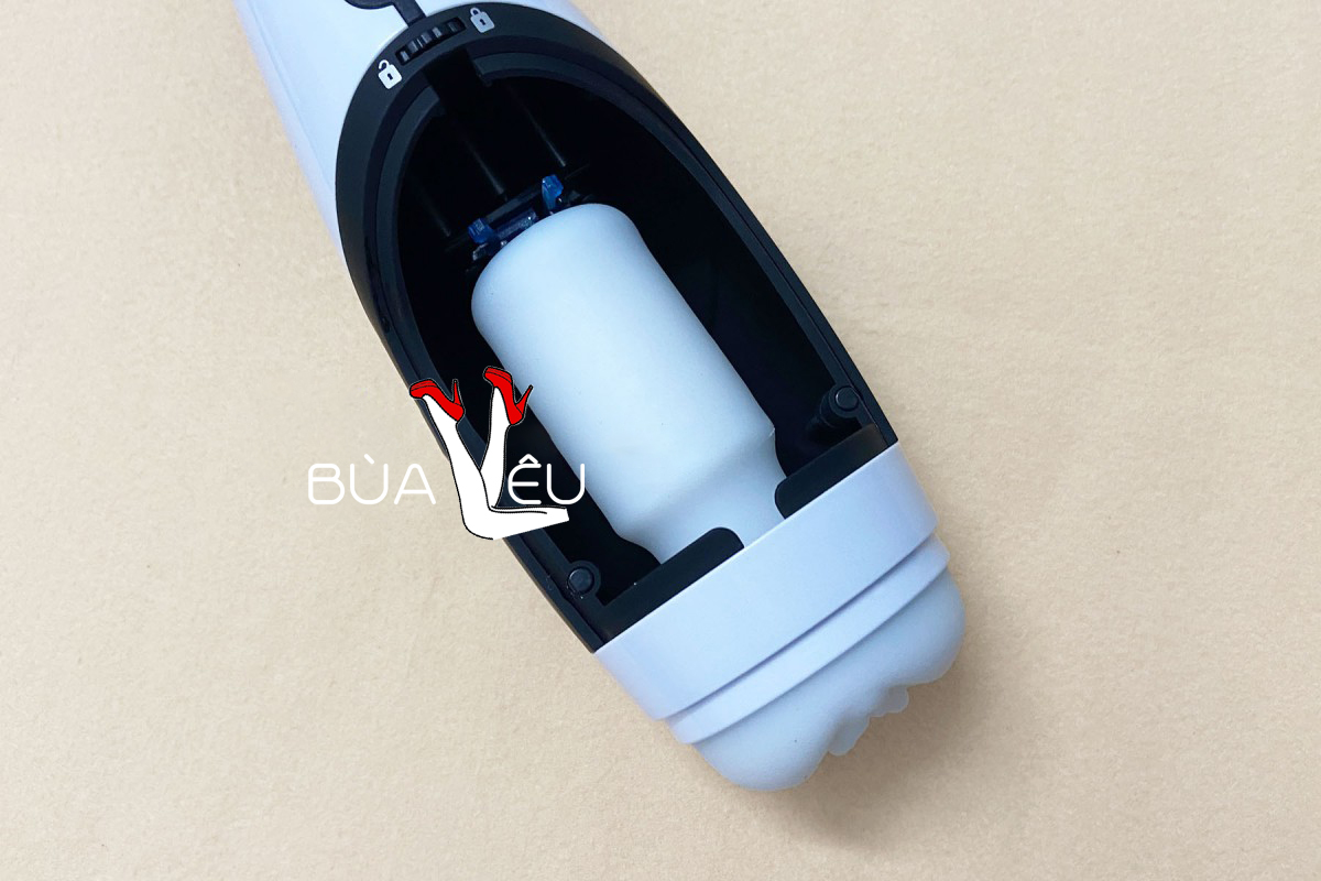 Âm đạo tự động rung rên thụt pin sạc cao cấp Xuanai
