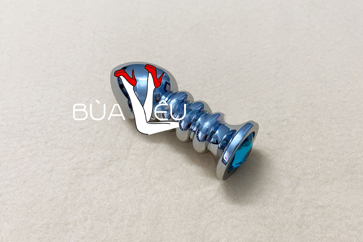 Mát xa kích hậu Inox đế pha lê