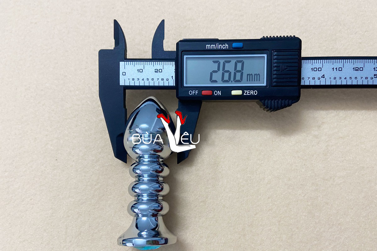 Mát xa kích hậu Inox đế pha lê