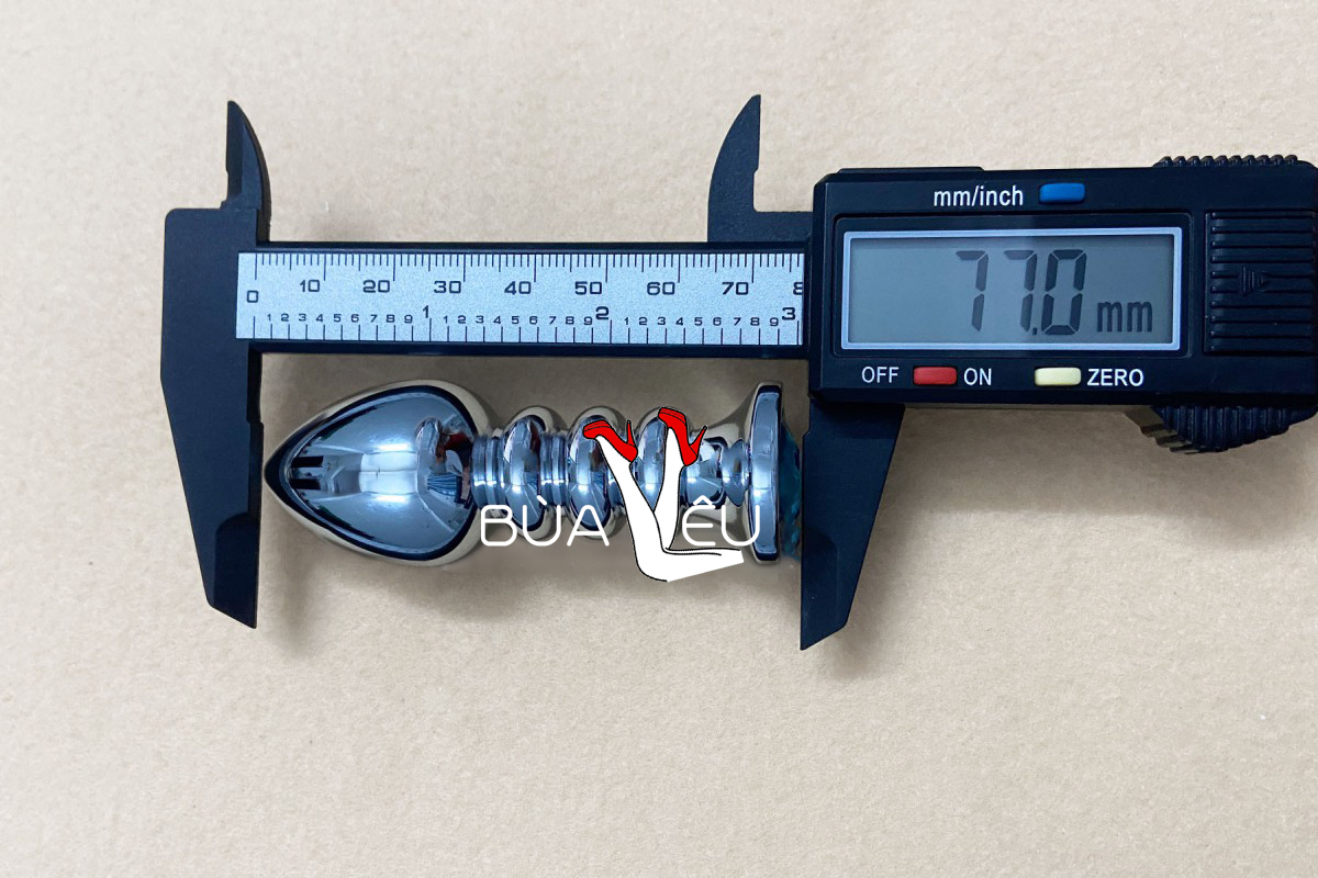 Mát xa kích hậu Inox đế pha lê