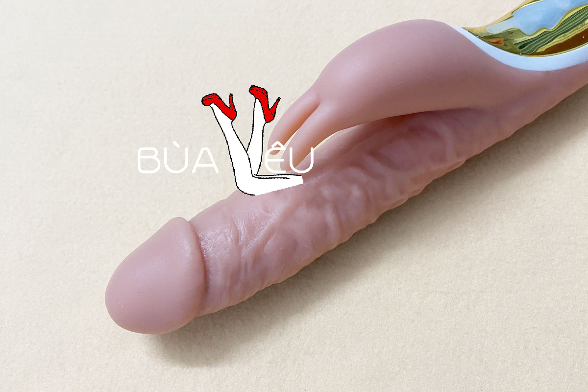 Dương vật giả đa năng Loving World rung ngoáy Turbo pin sạc