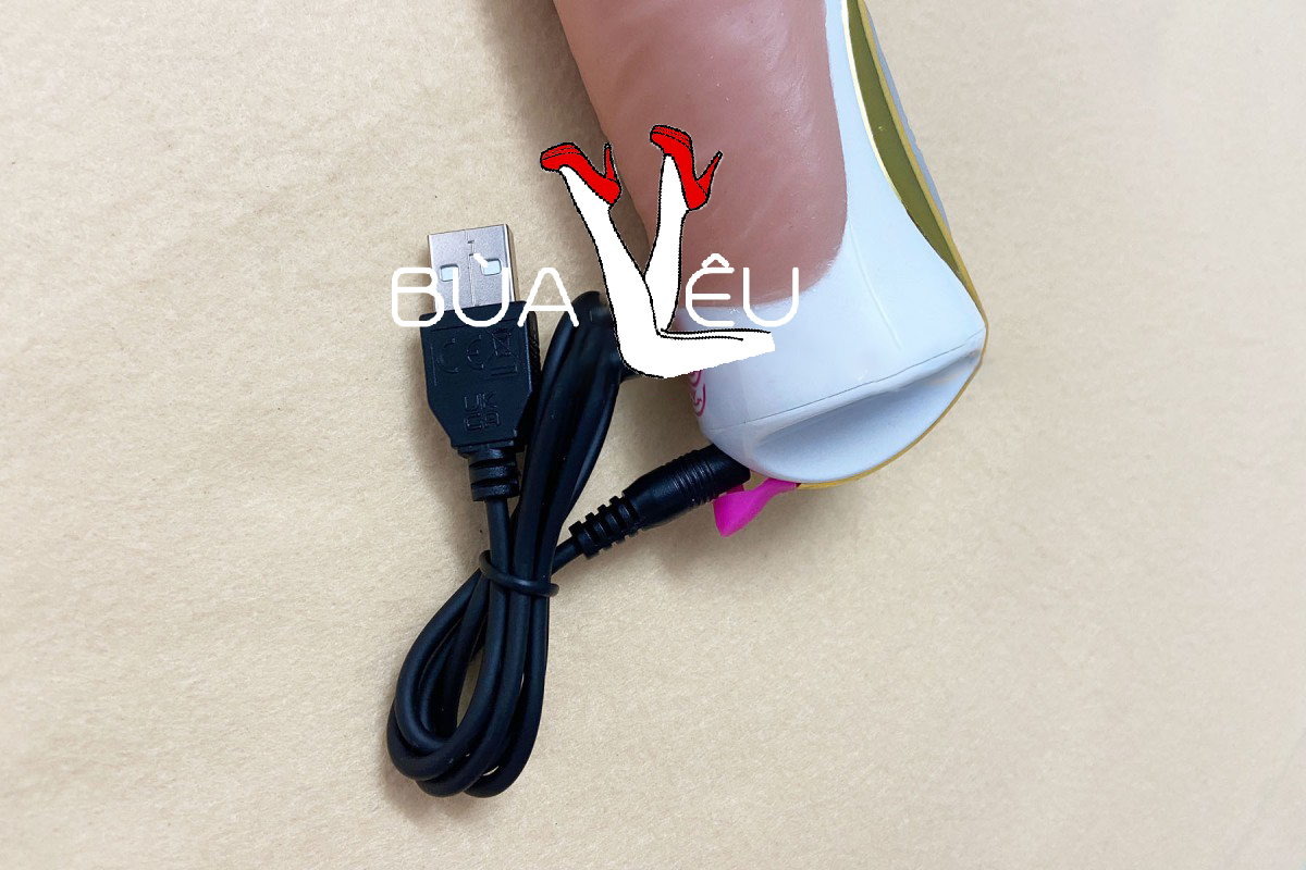 Dương vật giả đa năng Loving World rung ngoáy Turbo pin sạc