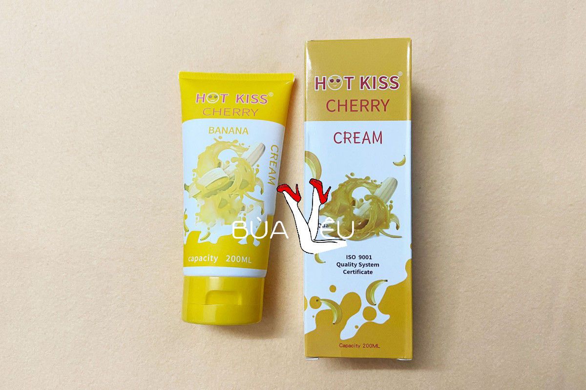 Gel Hot Kiss Hương Chuối chai lớn 200ml