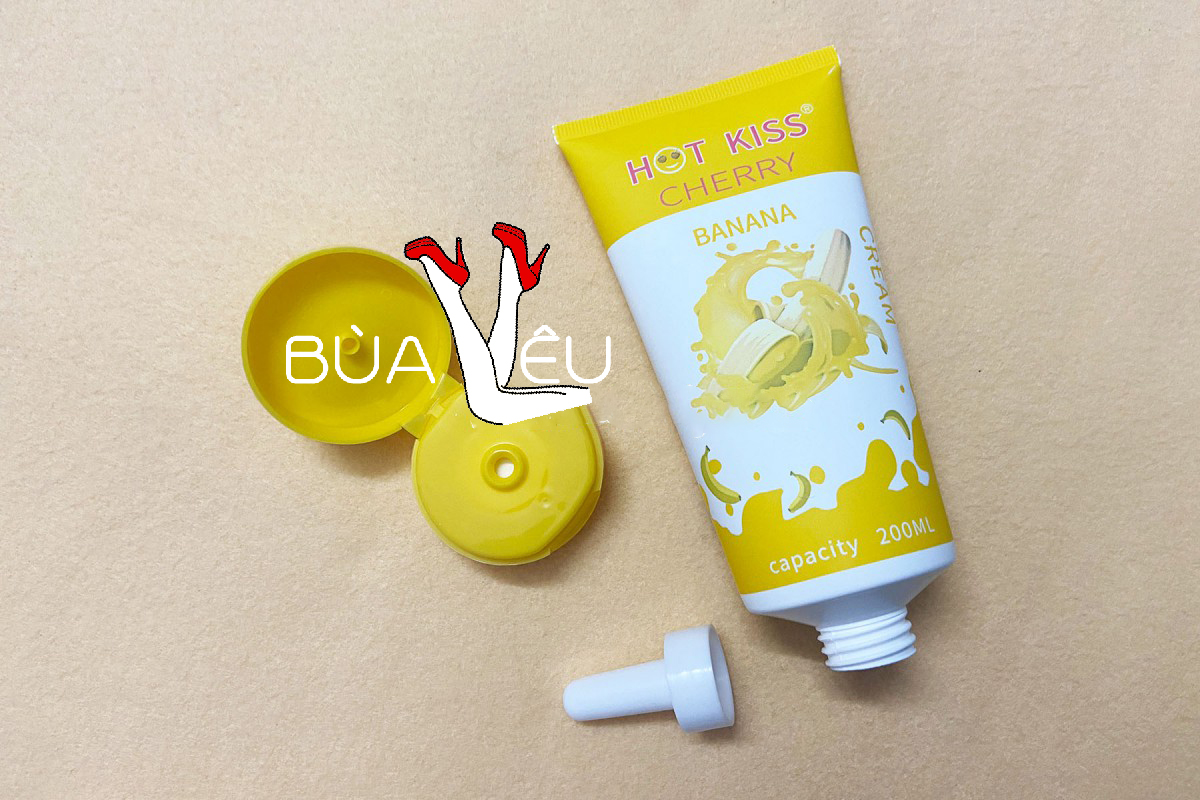 Gel Hot Kiss Hương Chuối chai lớn 200ml