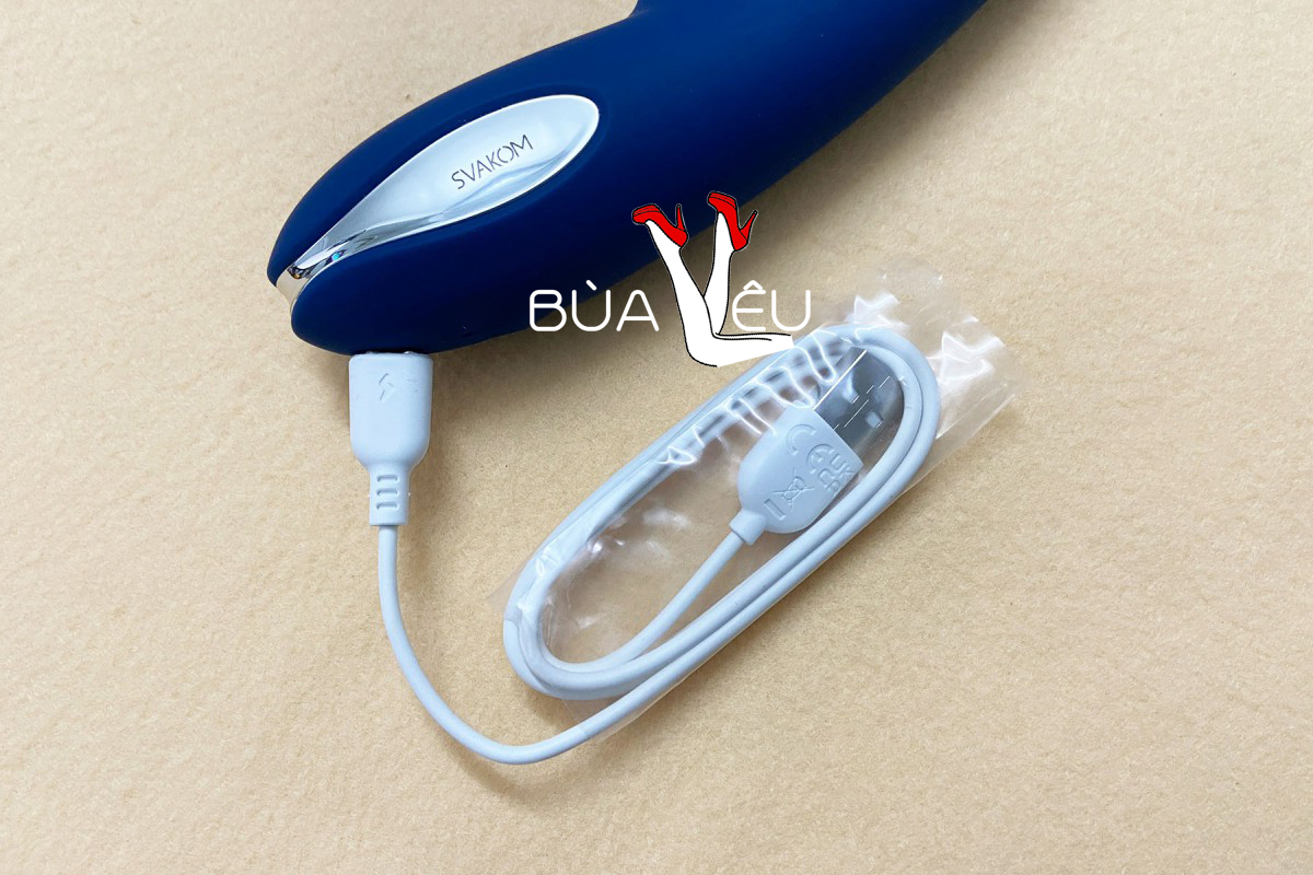 Máy mát xa điểm G Svakom Aylin rung bi xoay chuẩn USA