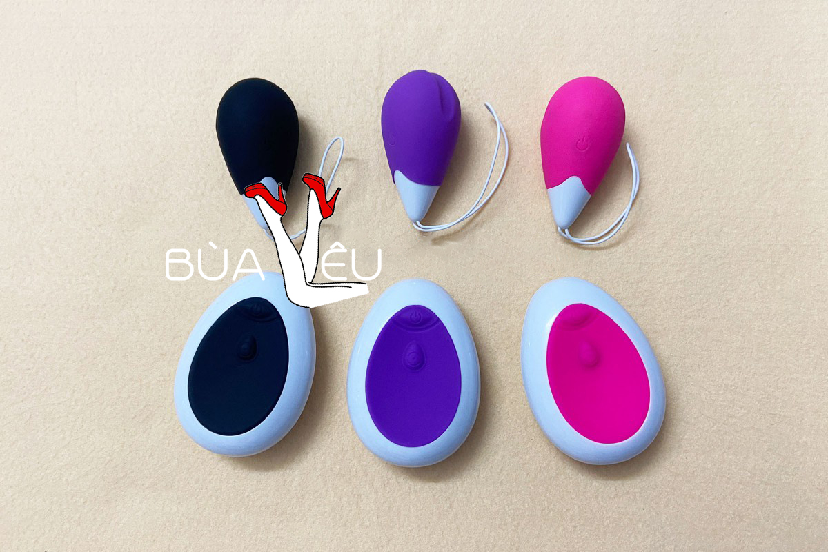 Trứng rung tình yêu không dây 10 chế độ