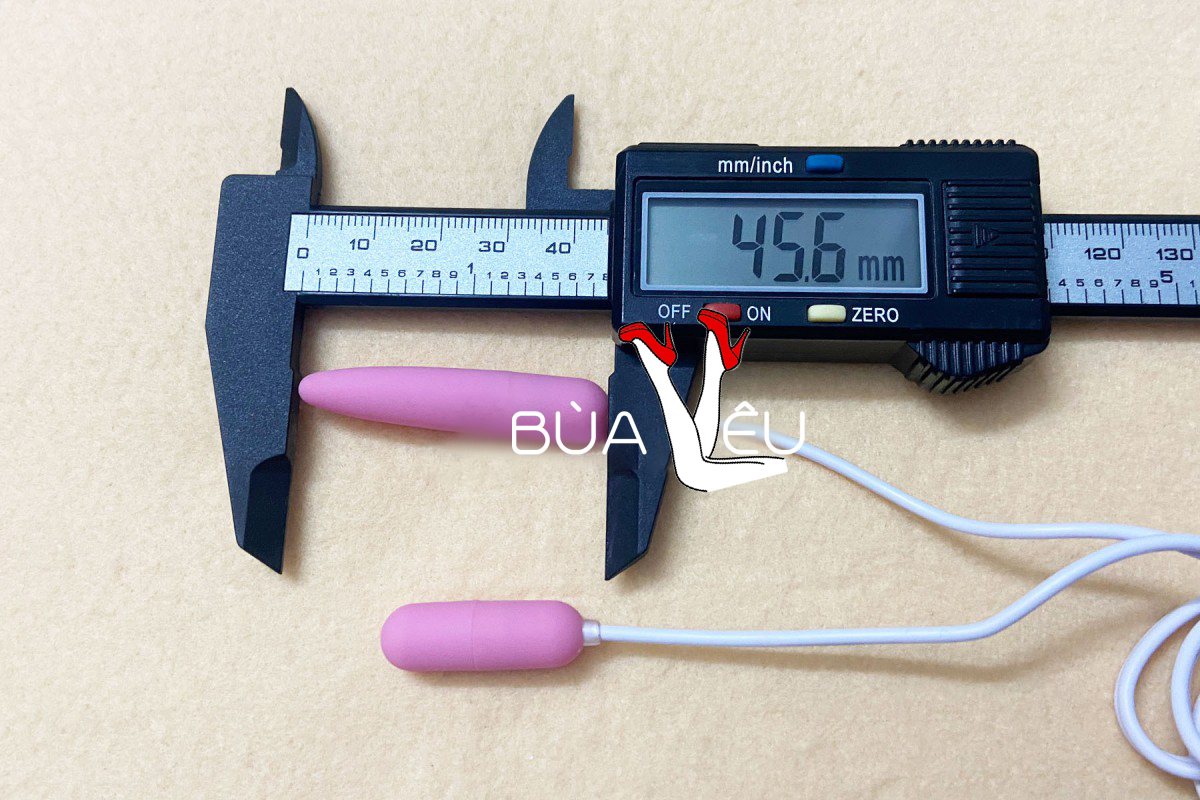 Trứng rung tình yêu 2 đầu siêu nhỏ pin sạc