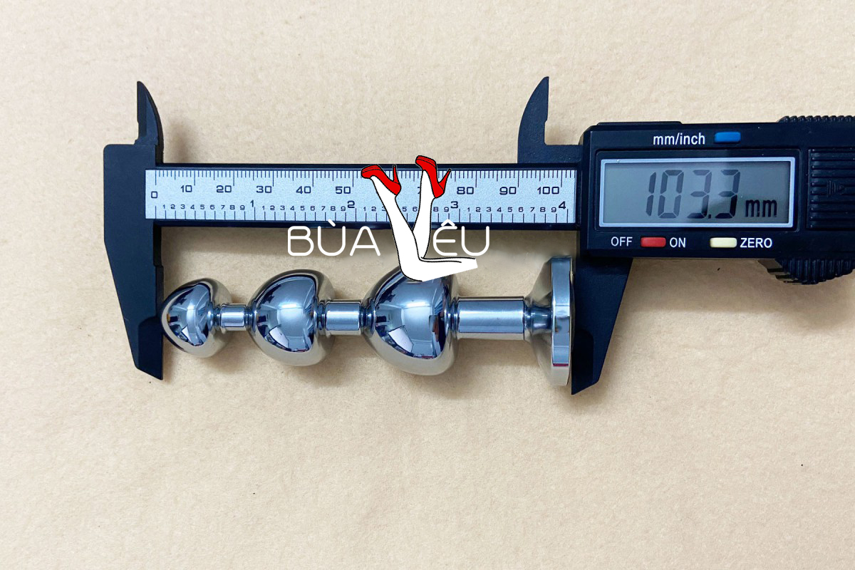 Dụng cụ kích thích hậu môn 3 khấc